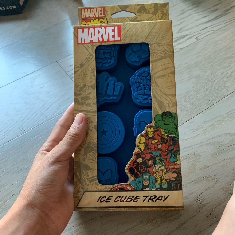 Marvel Comic Ice Cube Tray